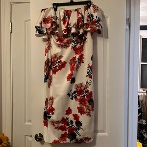 Beautiful off the shoulder floral dress